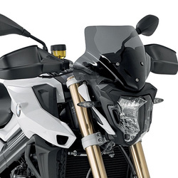 Szyba bmw f 800r '15-'19 28,5 x 36 cm z mocowaniami