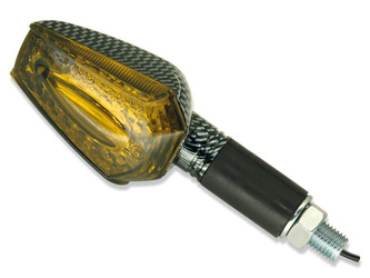 kierunkowskaz przód/tył lewy/prawy komplet 2 kierunkowskazów, kolor kierunkowskazu karbon (9395)