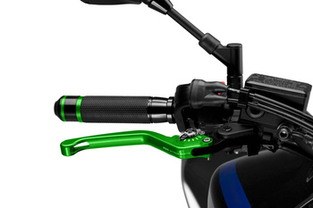 Regulowana Dźwignia Hamulca 3.0 Puig (Bez Zawiasu, Wymaga Adaptera) Zielono-Srebrna