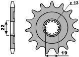 Zębatka przednia 2214 13 18nc husqvarna tc/te 250 10-11 (łańc. 520)