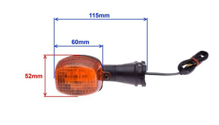 Kierunkowskaz Kawasaki ZX9R 6R przód