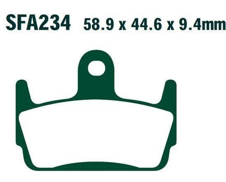 Klocki hamulcowe Kymco Sniper 50 SYM Jet 50 SR