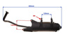 Tłumik kompletny skuter Romet RXL 4T Magnus Carave oraz inne 50 4T