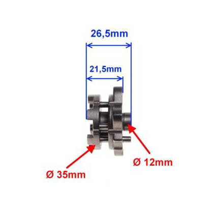 Zapadka zmiany biegów do ATV Bashan 250