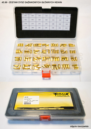 Zestaw dysz gaźnikowych głównych keihin
