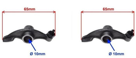 Dźwigienki zaworowe 139Fmb 4T motorower Quad