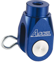 Końcówka ośki pompy hamulcowej tył yamaha yz/yzf '03-'12, suzuki rmz 250 '07-'10 kolor niebieski