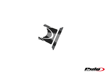 Radikal osłona półki kierownicy puig do yamaha fz6 fazer 04-08 szary