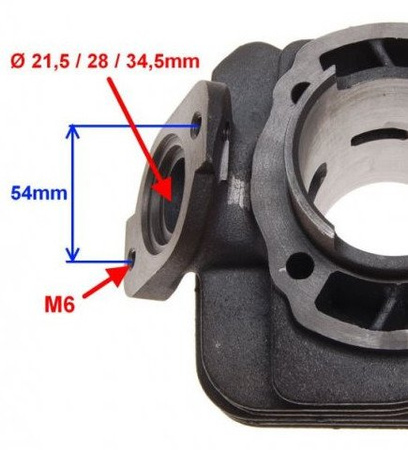 Cylinder kompletny do skutera Honda Lead Bali 90