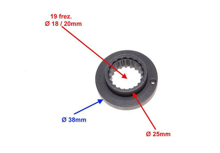 Podkładka sprężyny rozrusznika nożnego AM6