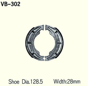 Szczęki hamulcowe vesrah vb-302