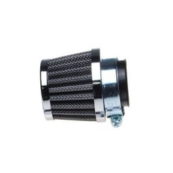 Filtr powietrza 28 mm stożkowy chrom