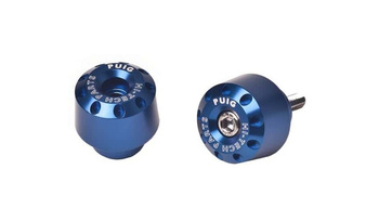 Końcówki Kierownicy/ Obciążniki Do Yamaha Fz8 / Fz1 / R6 / R1 (Krótkie) Niebieskie