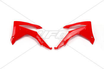 Osłony chłodnicy honda crf 250r '14-'17, crf 450r '13-'16 kolor czerwony