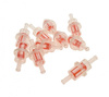 Filtr Paliwa Fi 8 Mm Motocykl Skuter Quad Honda Yamaha 10 Szt