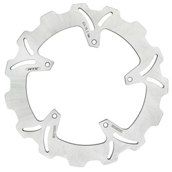 TARCZA HAMULCOWA PRZÓD / TYŁ PIAGGIO BEVERLY 200 / 500 '02-'06, 250 '04-'07, E3 125 '01-'10 (260X125X4) (5X6,25) (WAVE)