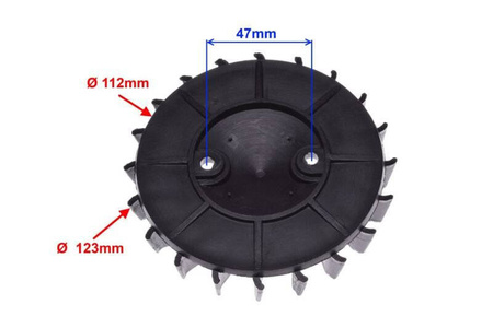 Wentylator magneta do Tgb 50/Ag50