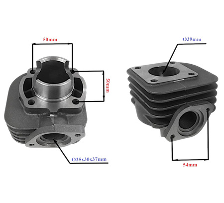 Cylinder Żeliwny Power Force Kymco Agility Super 8 Like Vitality 39mm 2t