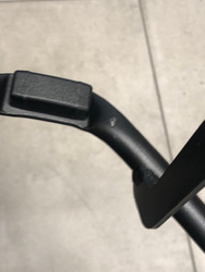 STELAŻ KUFRÓW BOCZNYCH MONOKEY HONDA XL 125V VARADERO (07-14) - drobne uszkodzenia lakieru