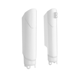 OSŁONY TELESKOPÓW / AMORTYZATORÓW (FULL WRAP) HONDA CRF 250/450R '19-'23; CRF 250/450RX '19-'23 KOLOR BIAŁY