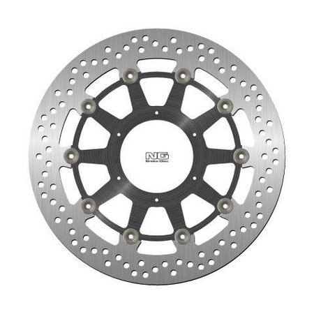 Tarcza hamulcowa przód honda cbr1000rr '09-19 (320x74x5mm) (6x6,5mm) pływająca (środaluminiowy)