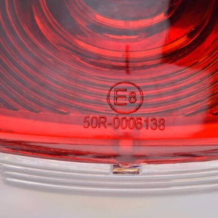 Lampa tylna do motocykla skutera Quada Homolgacja