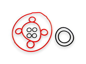 Komplet O-Ringów Power Force Minarelli Am6 Aprilia Rs Yamaha Dt Rz 50 Wersja 2