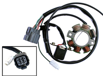 Uzwojenie alternatora (stator) kawasaki kxf250 '04-'10, suzuki rmz250 '04-'06