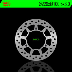 Tarcza hamulcowa przód yamaha yz 85 93-22 (220x100,5x3,0mm)(3x6,5mm)