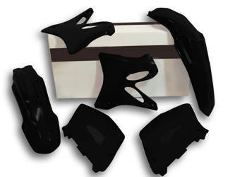 Komplet plastików yamaha yz 125-250 (06-14) kolor czarny (ya302e001)