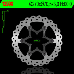 Tarcza hamulcowa przód tm '98-'14 (270x70,5x3) pływająca wave