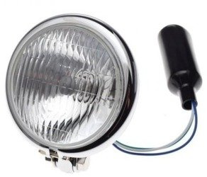 Lampa przednia do motocykli motorowerów 102 mm