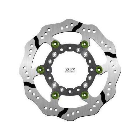 Tarcza hamulcowa przód kawasaki klx250/300 '93-07, kx125/250 '95-02, suzuki rmz250 '04-06 (270x100x3mm) wave pływająca