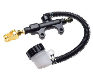 Pompa hamulca tylnego do quada ATV uniwersalna CNC czarna ze zbiornikiem