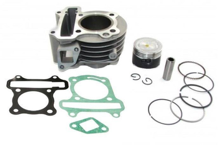 Cylinder kompletny gy6 47 mm tłok czarny