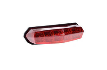 Lampa tył LED 3 kable Derbi Senda czerwony klosz