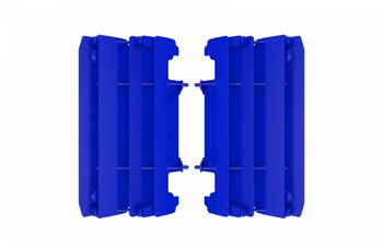 Osłony chłodnicy (kratki - komplet) yamaha yz125/250 06-17 kolor niebieski