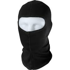 Kominiarka bawełniana duży otwór kolor czarny rozmiar uniwersalny