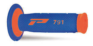 Manetki pg791 off road (22+25mm, dł.115mm) kolor pomarańczowy fluo/niebieski (dwuskładnikowe) (791-275) (pa079100-275)