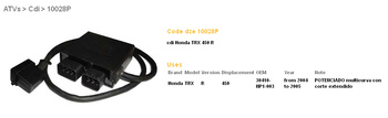 Dze moduł zapłonu cdi honda trx 450 r 04-05 racing multimapa