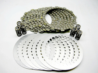 Psychic tarcze, przekładki i sprężyny sprzęgłowe (komplet) suzuki rm 250 97-02 (ebs4435) (ebs091)