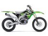 Komplet naklejek (oklein) kawasaki kxf450 '12-'15 dream 4 kolor zielony/czarny