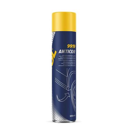 Mannol anticor schwarz 650ml - środek antykorozyjny do ochrony podwozia (9919) (12)