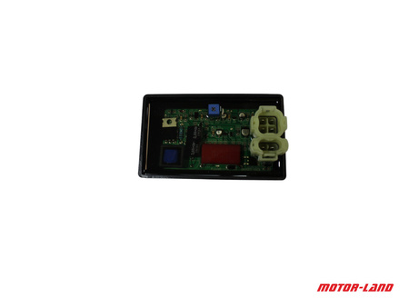 Moduł Zapłonowy Tuningowy Power Force Kymco Agility50/125 Prąd Stały D/C 4+2 Pin Przeźroczysty Mzt000051