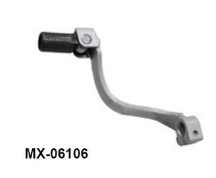 DŹWIGNIA ZMIANY BIEGÓW SUZUKI RM 125 '89-'08, (OEM: 25600-27C05; 25600-27C06) (STALOWA) KOLOR SZARY