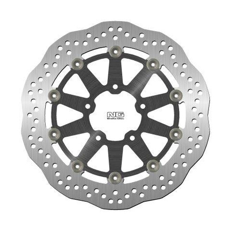 Tarcza hamulcowa przód suzuki gsxr 600/750/1000 '03-05, vl800 '14-15 (300x69x5mm) (5x10,5mm) wave pływająca (środaluminiowy)