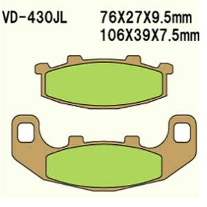 Klocki hamulcowe vesrah  vd-430jl