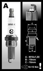 BRISK WYPRZEDAŻ SILVER RACIŚWIECA ZAPŁONOWA APRILIA 50, ARCTIC CAT 550/650/700/1000, PIAGGIO 50 (CPR8E)