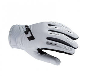Rękawice motocyklowe LS2 Bend Man white gray