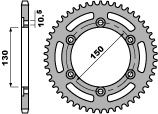 Zębatka tylna 236 46 c45 honda nx 650 95-01, yamaha xj 6 09-15 (jtr245/3.46) (łańc. 520)